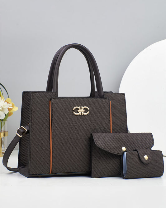 Combo tres piezas, carteras con sobre y tarjetero